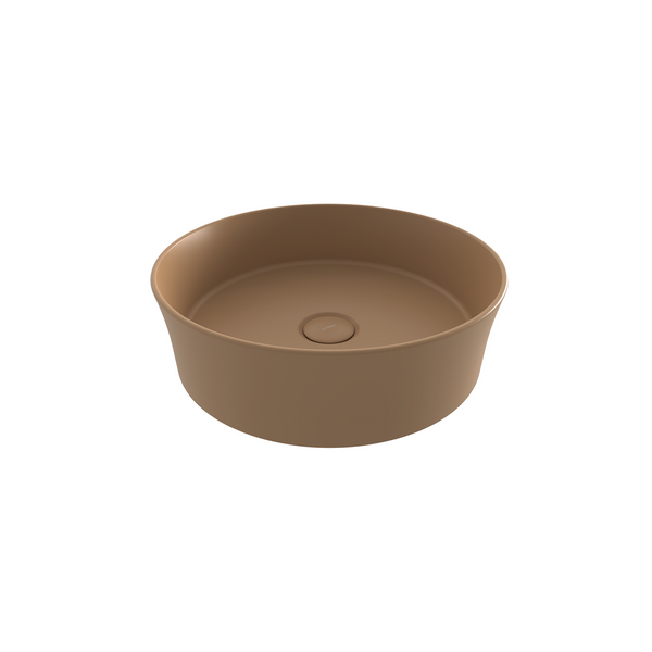 Bocchi Sottile Slim Line Tezgah Üstü Yuvarlak 38cm. Lavabo - Mat Kaşmi̇r - 1478-011-0125