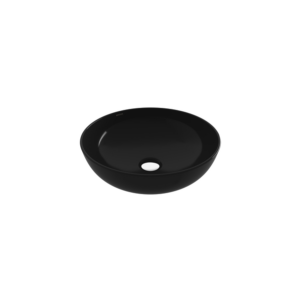 Bocchi Sottile Slim Line Tezgah Üstü Yuvarlak 38cm. Siğ Lavabo - P.si̇yah - 1494-005-0125