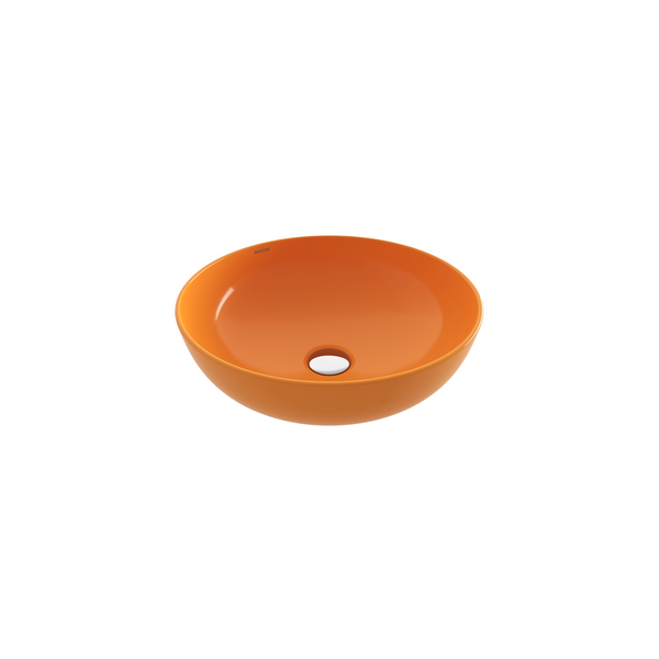 Bocchi Sottile Slim Line Tezgah Üstü Yuvarlak 38cm. Siğ Lavabo - P.mand. Sarisi - 1494-021-0125