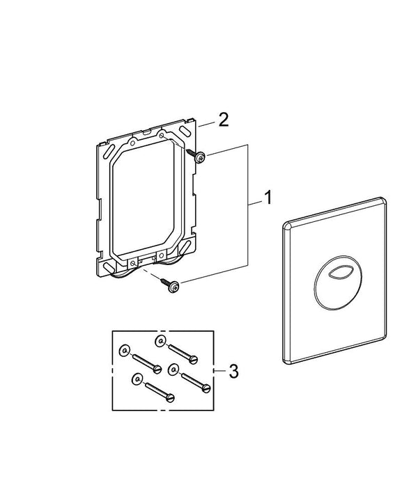 Grohe Skate Kumanda Paneli - 38862P00