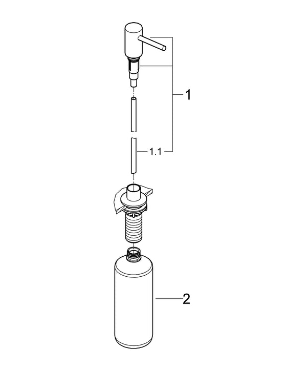 Grohe Cosmopolitan Sıvı Sabunluk - 40535AL0