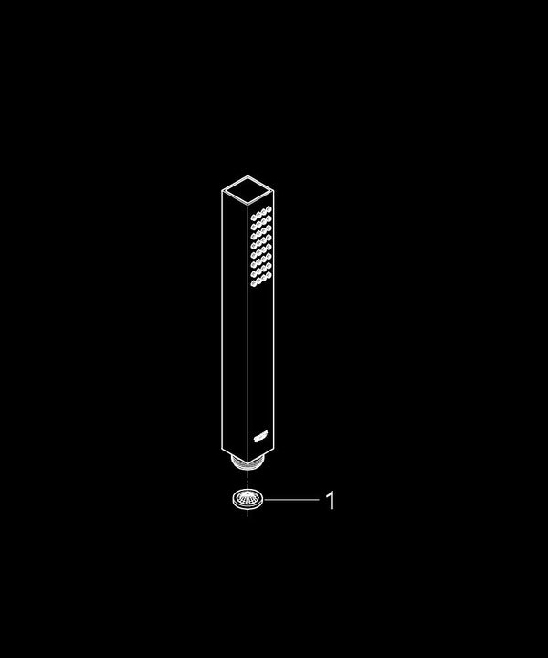 Grohe Rainshower  Aqua  Cube  Stick El Duşu 1 Akışlı - 26885000