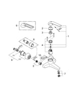Grohe Euroeco  Special Tek Kumandalı Lavabo Bataryası - 32778000