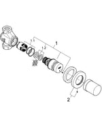 Grohe Euroeco  Cosmopolitan  T Zaman Ayarlı Duş Valfi - 36268000