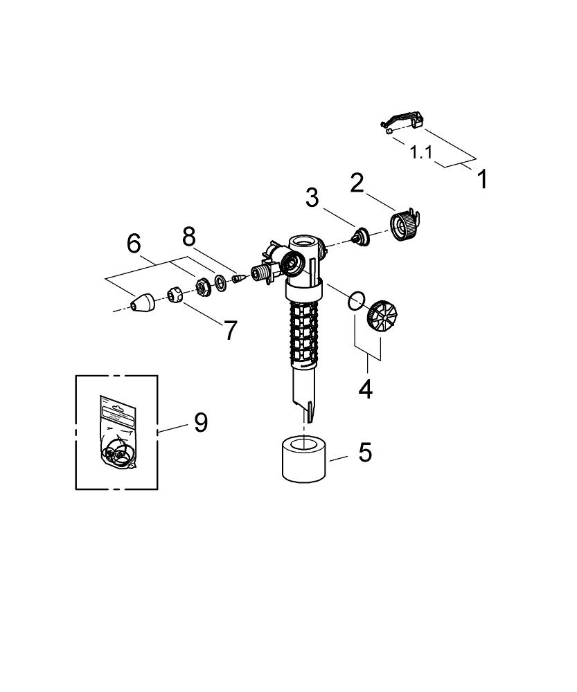 Grohe Doldurma Valfi - 37095000