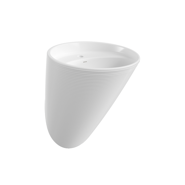 Bocchi Strata Monoblok Lavabo - Parlak Beyaz - 1655-001-0126
