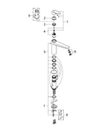 Grohe Eurodisc  Cosmopolitan Tek Kumandalı Eviye Bataryası - 33770002