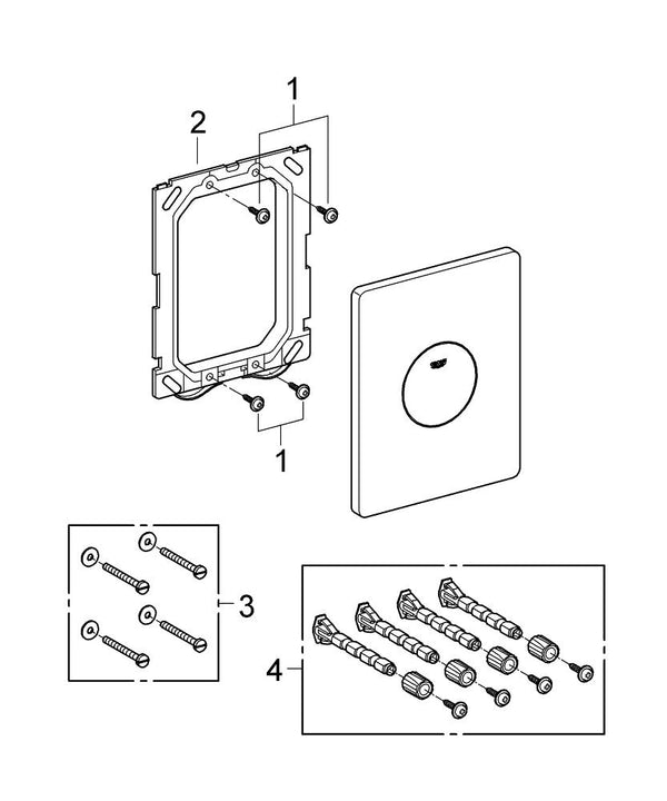 Grohe Skate Kumanda Paneli - 37547SH0