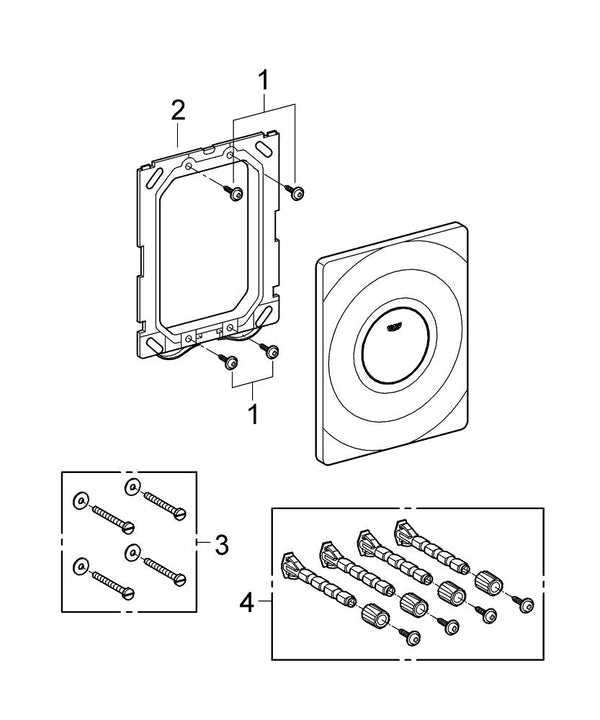 Grohe Surf Kumanda Paneli - 37063000