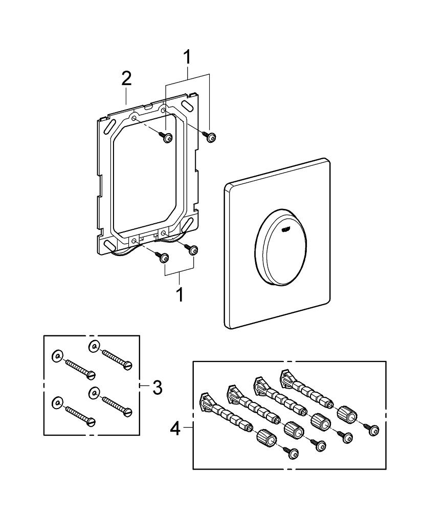 Grohe Skate  Air Kumanda Paneli - 38564SH0