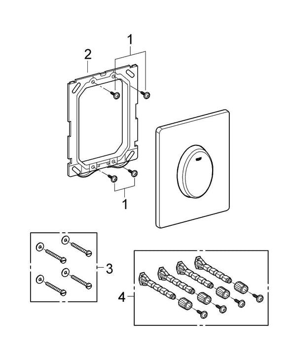 Grohe Skate  Air Kumanda Paneli - 38564SH0