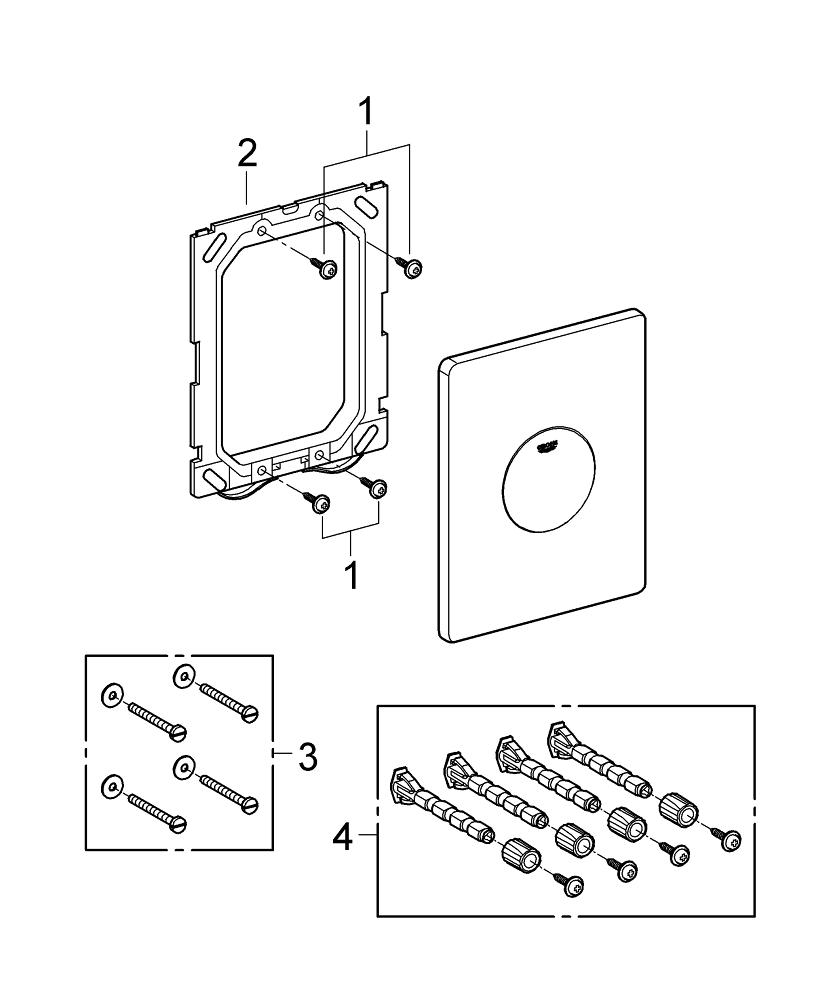 Grohe Skate Kumanda Paneli - 38573SH0