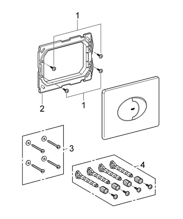 Grohe Skate  Air Kumanda Paneli - 38506P00