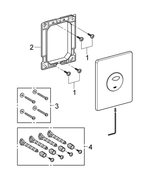 Grohe Skate Kumanda Paneli - 38862SD0