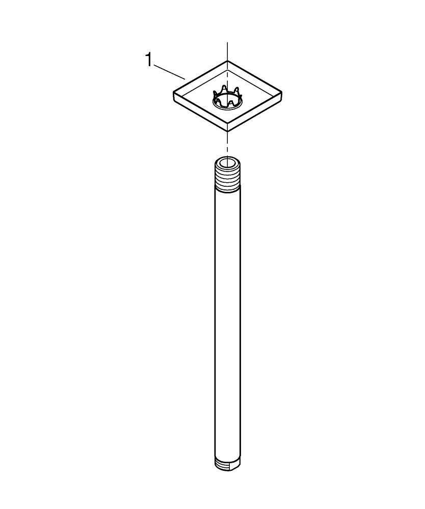 Grohe Rainshower Duş Başlığı Dirseği 292 Mm - 27484000
