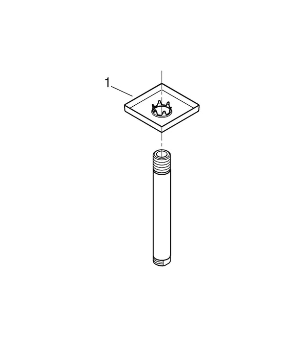 Grohe Rainshower Duş Başlığı Dirseği 142 Mm - 27485000