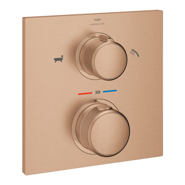 Grohe Allure Thermostat For Concealed Installation With 2-Way Diverter Hand Shower/Bath Filler - 19446DL2
