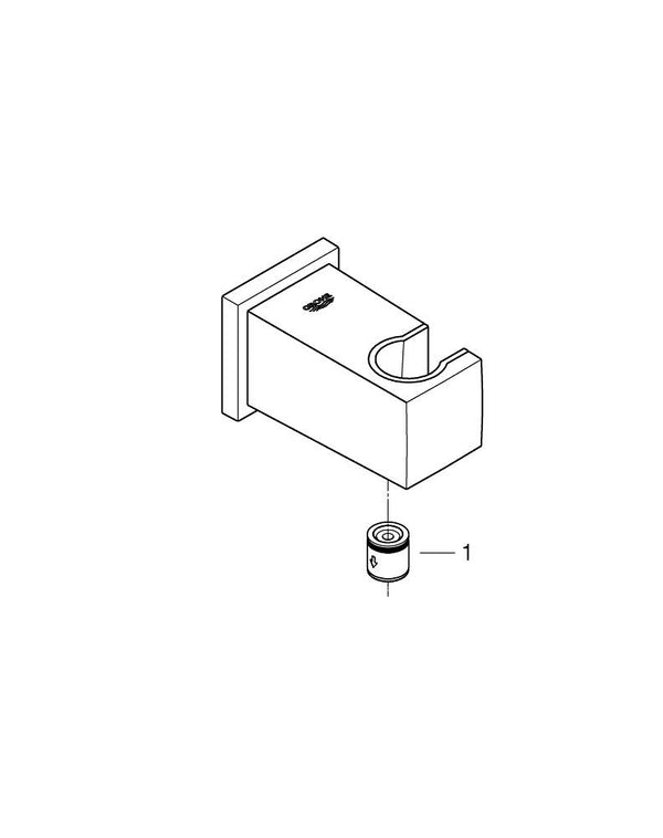 Grohe Euphoria  Cube Askılı Duş Çıkış Dirseği - 26370MS0