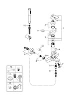 Grohe Eurocosmo Tek Kumandalı Banyo Bataryası - 32832000