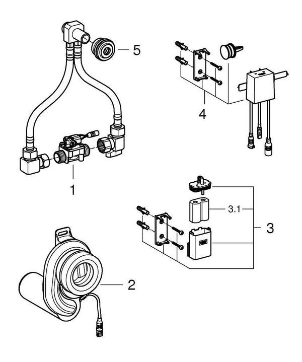 Grohe Pisuar Için Sıcaklık Sensörü - 39367000