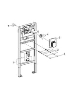 Grohe Rapid  S L Urinal Rezervuar Için  G R O H E  Rapido  U - 38786001
