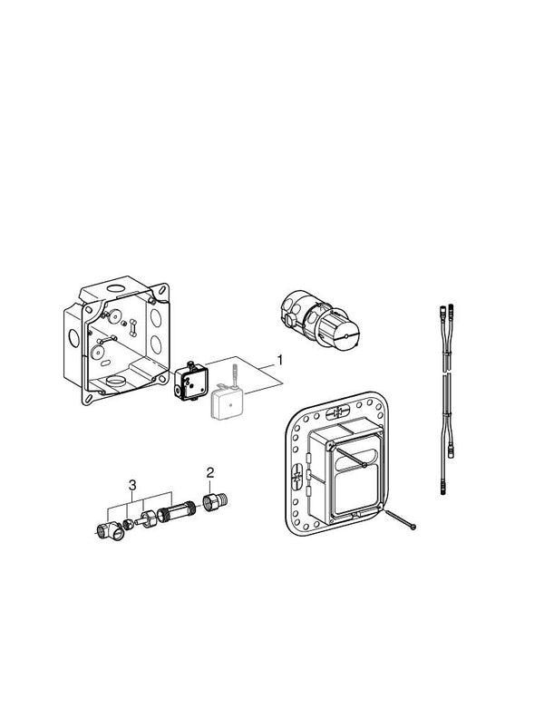 Grohe Fotoselli Bataryalar Için Iç Gövde - 36264001