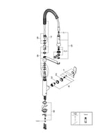Grohe K7 Tek Kumandalı Eviye Bataryası - 31379000