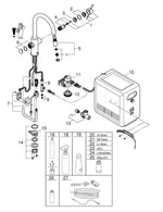 Grohe G R O H E  Blue  Professional C-Spout Kit With  Pull- Out Spout - 31325DC2