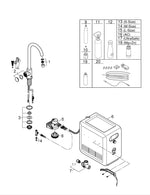 Grohe G R O H E  Blue  Professional C-Spout Kit With  Mono Faucet - 31302DC2