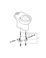 Grohe Bau  Ceramic Floor Standing  W C For Close Coupled Combination - 39349000