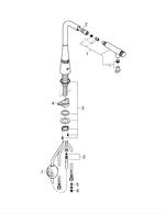 Grohe Zedra  Smart Control Eviye  Bataryası - 31593002