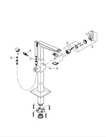 Grohe Allure  Brilliant  Private  Collection Yerden Küvet Bataryası - 24424000