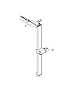 Grohe Rainshower  Aqua Duş Sürgüsü, 600 Mm - 101673DA00