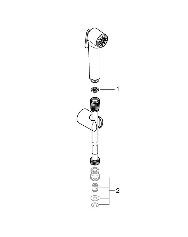 Grohe Tempesta- F  Trigger  Spray 30 Duş Seti - 27513AL1