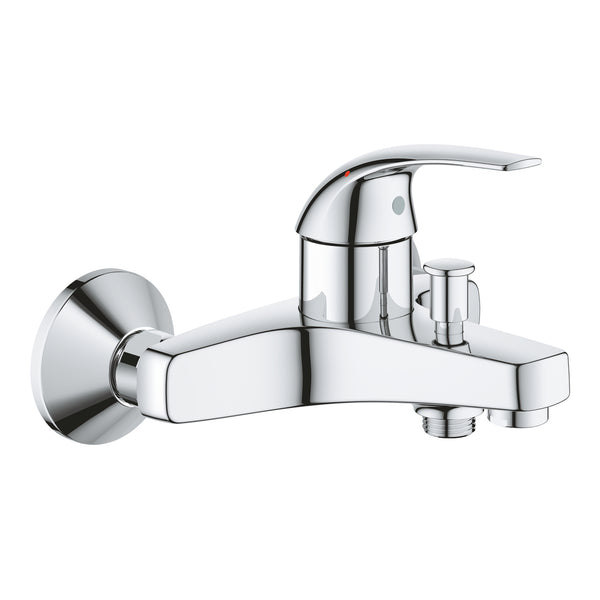 Grohe Bau Curve Tek Kumandalı Banyo Bataryası - 23599000