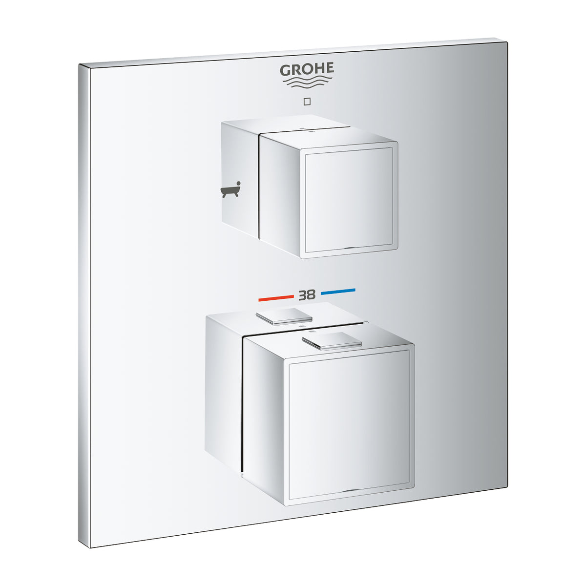 Grohe Grohtherm  Cube Ankastre Termostatik Banyo Bataryası - 24153000