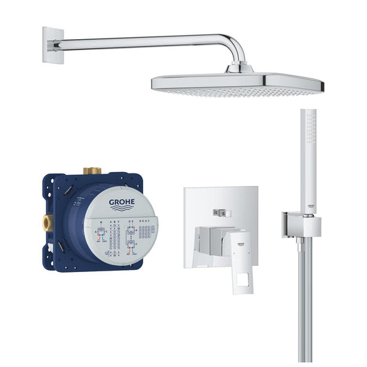 Grohe Eurocube Concealed Shower System With  Tempesta 250  Cube - 25289000