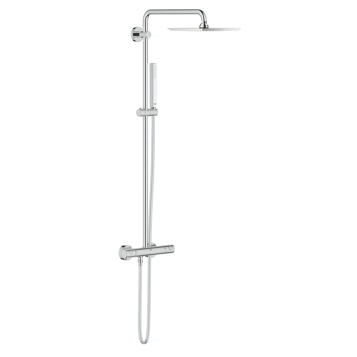 Grohe Euphoria  System 230 Duvara Monte Termostatik Bataryalı Duş Sistemi - 26187000