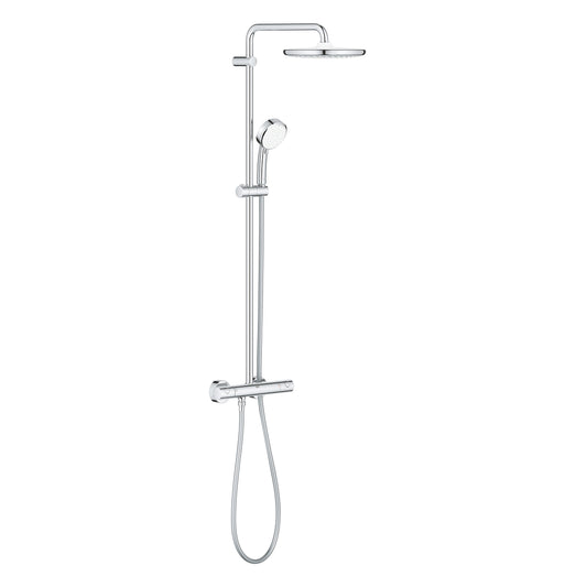 Grohe Tempesta  Cosmopolitan  System 250 Duvara Monte Termostatik Bataryalı Duş Sistemi - 26670000