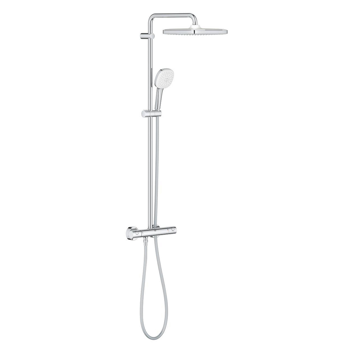 Grohe Tempesta  Cosmopolitan  System 250 Duvara Monte Termostatik Bataryalı Duş Sistemi - 26670000