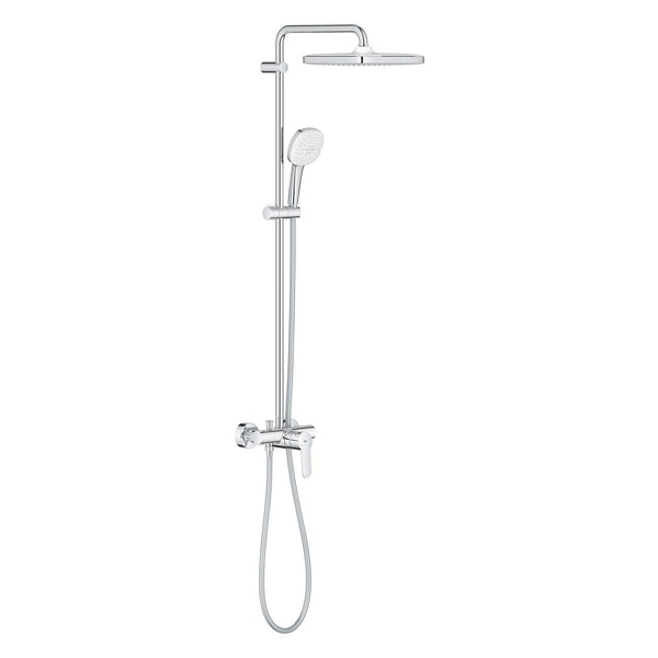 Grohe Tempesta  System 250  Cube Duvara Monte Tek Kumandalı Bataryalı Duş Sistemi - 26692001