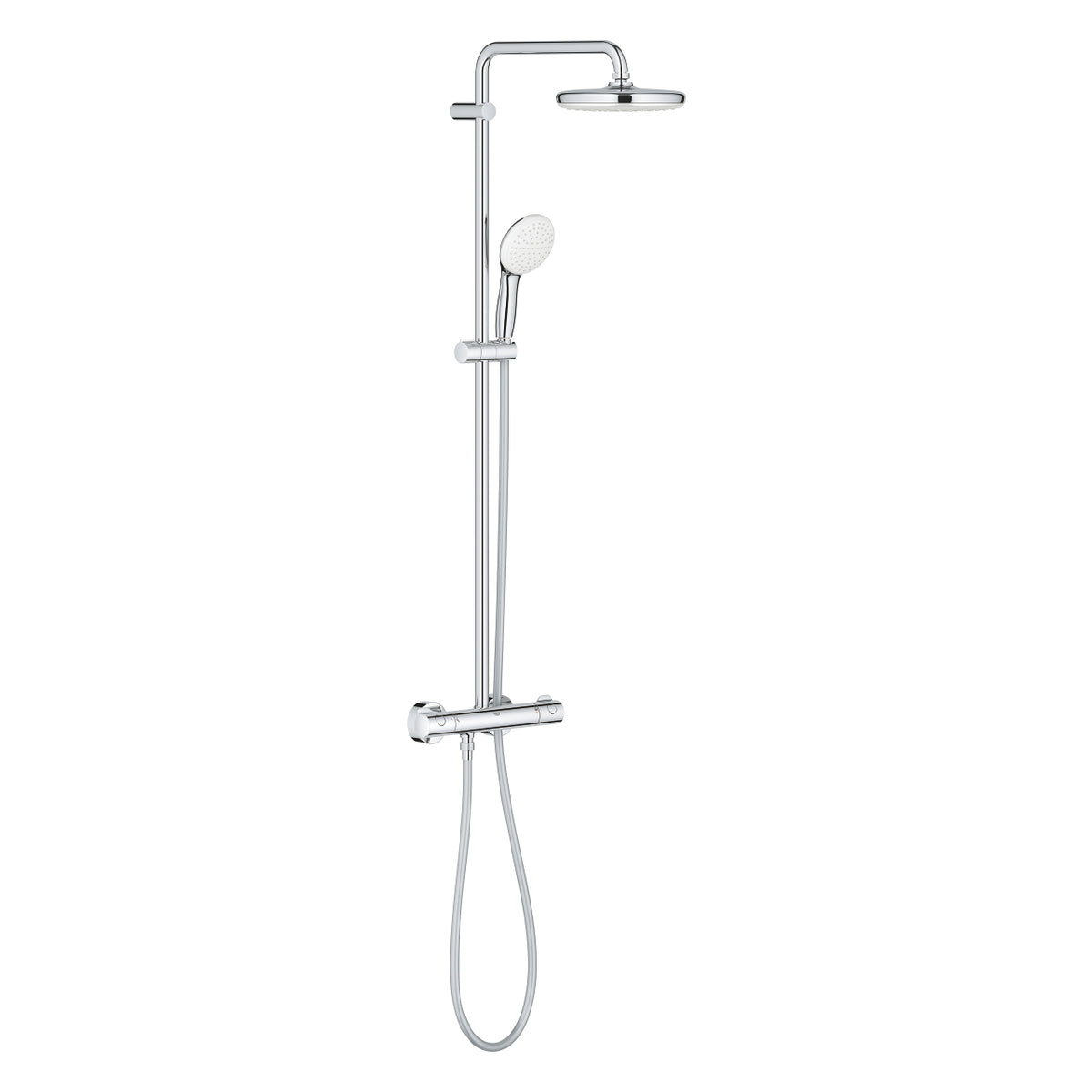 Grohe Tempesta  System 210 Duvara Monte Termostatik Bataryalı Duş Sistemi - 26811001