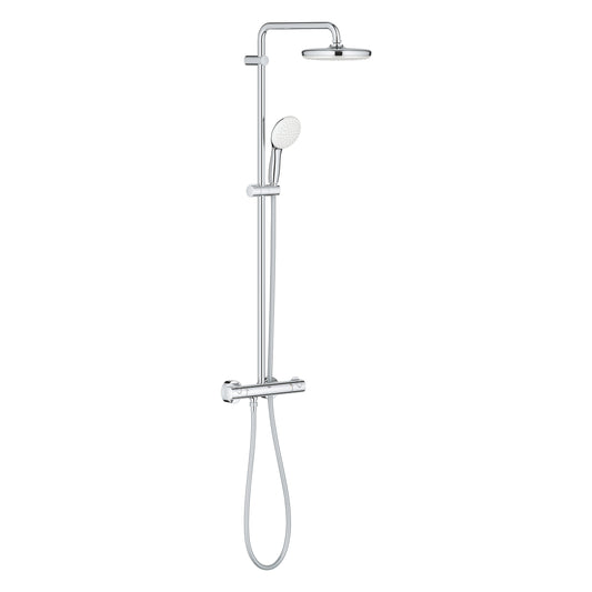 Grohe Tempesta  System 210 Duvara Monte Termostatik Bataryalı Duş Sistemi - 26811001