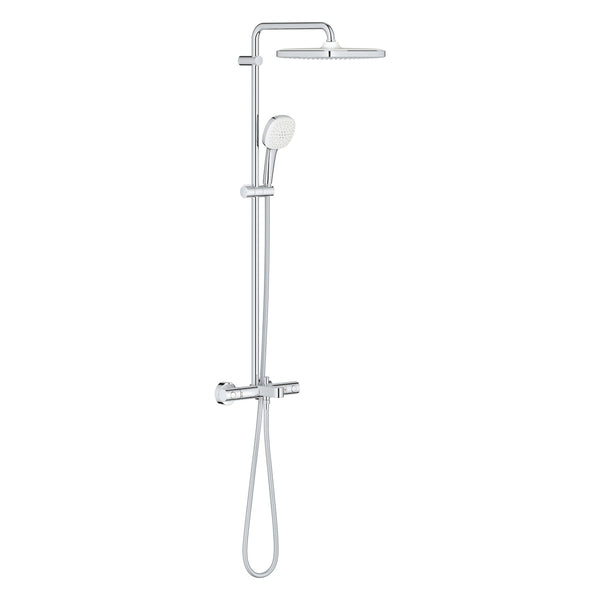 Grohe Tempesta  System 250  Cube Duvara Monte Termostatik Banyo Bataryalı Duş Sistemi - 26975001