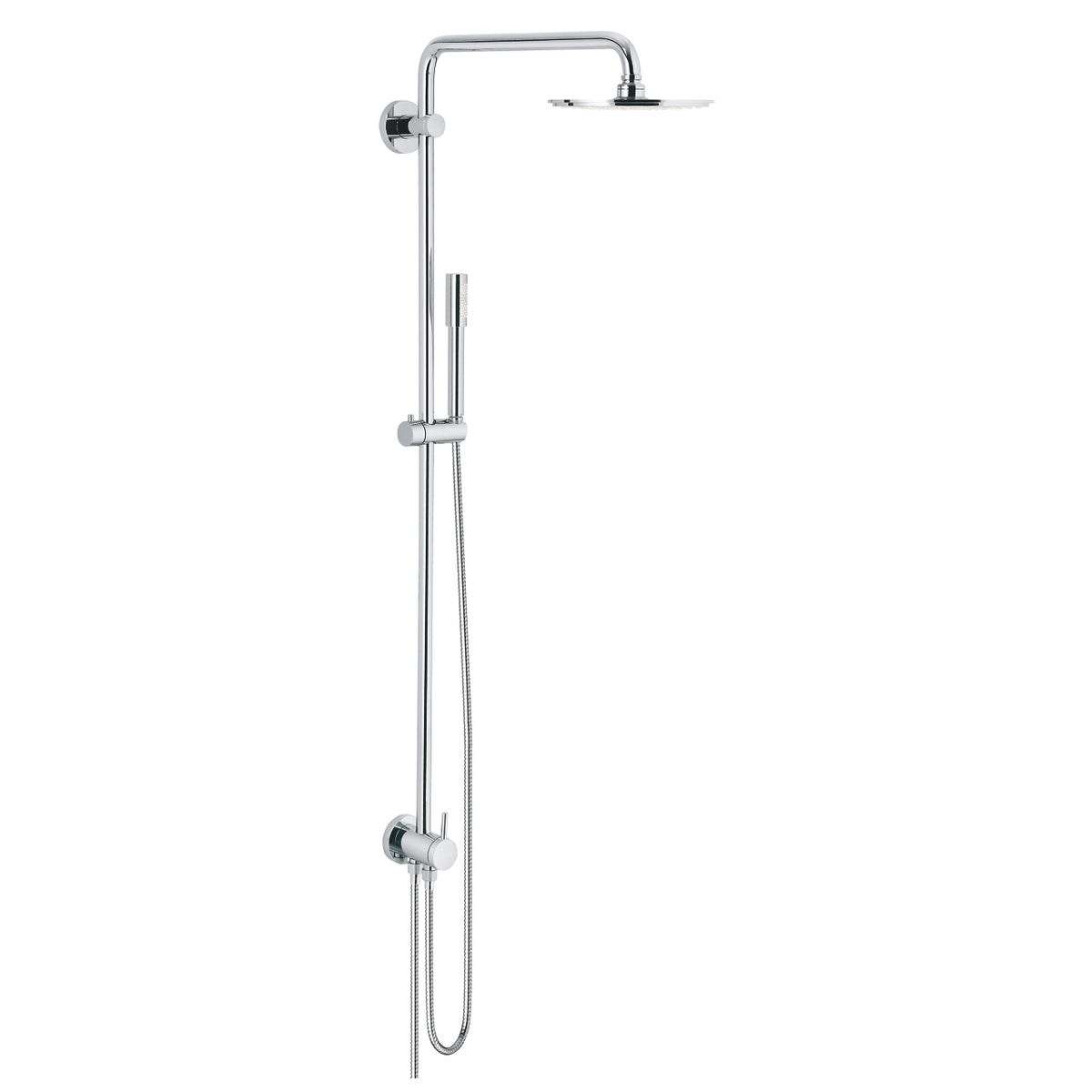Grohe Rainshower  Smart Active 310 Duvara Monte Termostatik Bataryalı Duş Sistemi - 22119KF0