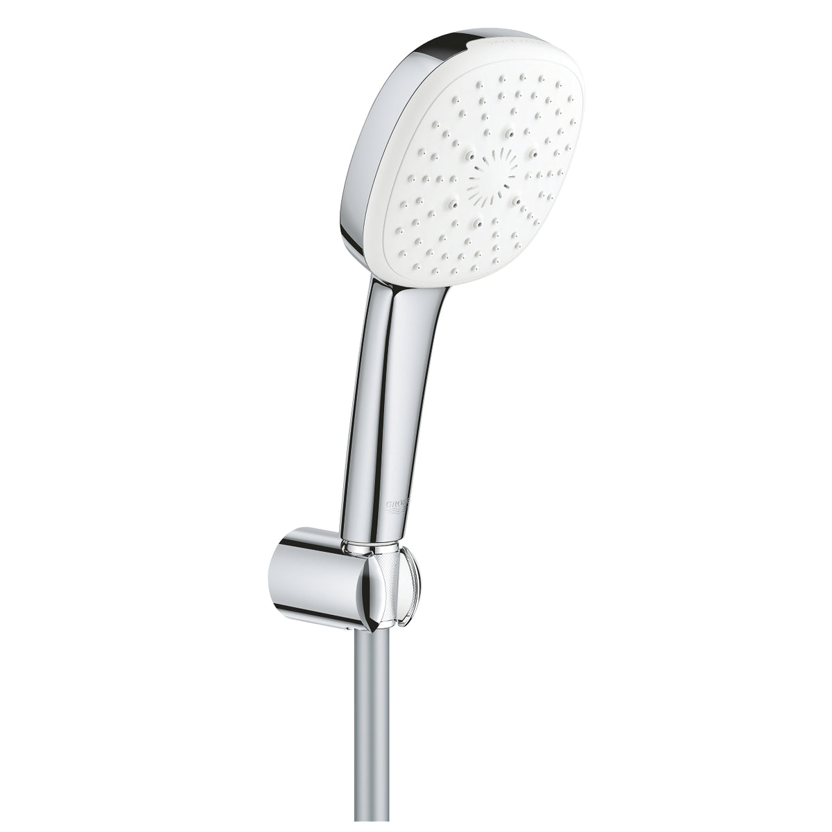 Grohe Tempesta  Cube 110 Wall Holder Set 3 Sprays ( Rain,  Jet,  Massage) - 27588003