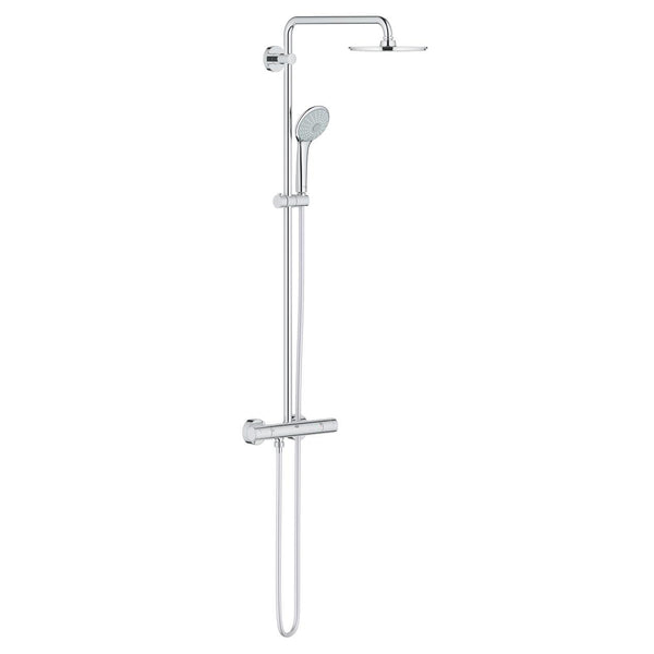 Grohe Euphoria  System 310 Duvara Monte Termostatik Bataryalı Duş Sistemi - 26075A00