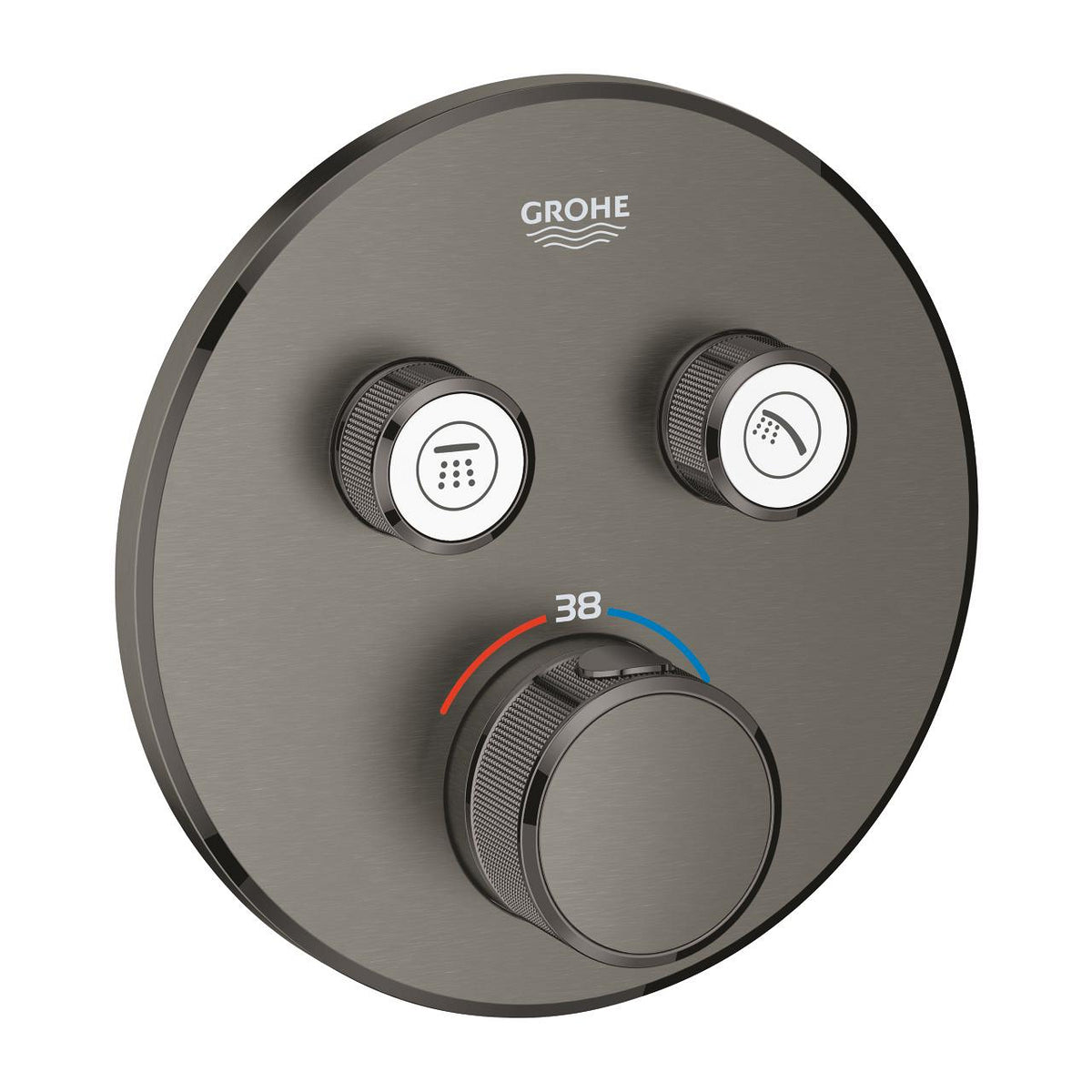 Grohe Grohtherm  Smart Control Çift Valfli Akış Kontrollü, Ankastre Termostatik Duş Bataryası - 29119AL0