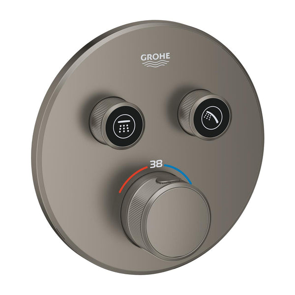 Grohe Grohtherm  Smart Control Çift Valfli Akış Kontrollü, Ankastre Termostatik Duş Bataryası - 29119MG0