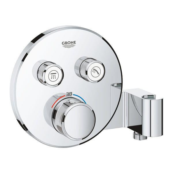 Grohe Grohtherm  Smart Control Çift Valfli Akış Kontrollü, Ankastre Termostatik Duş Bataryası, Entegre Duş Kolu Ile - 29120000